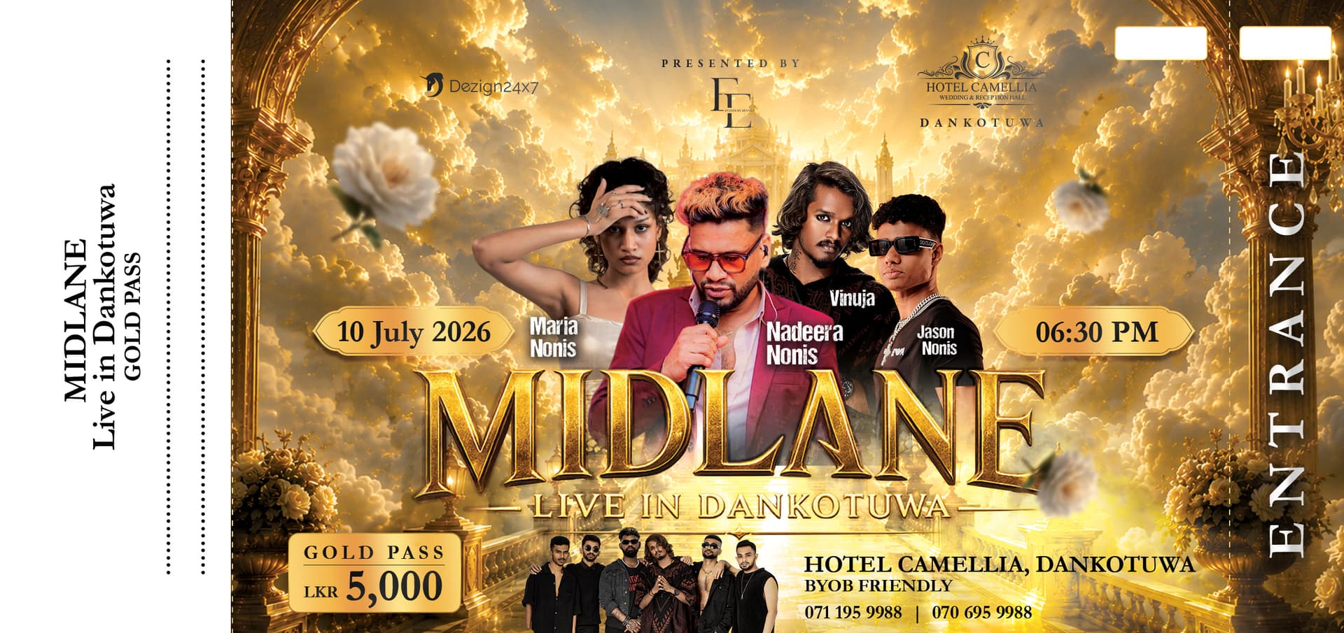 Gold Pass — LKR 5,000