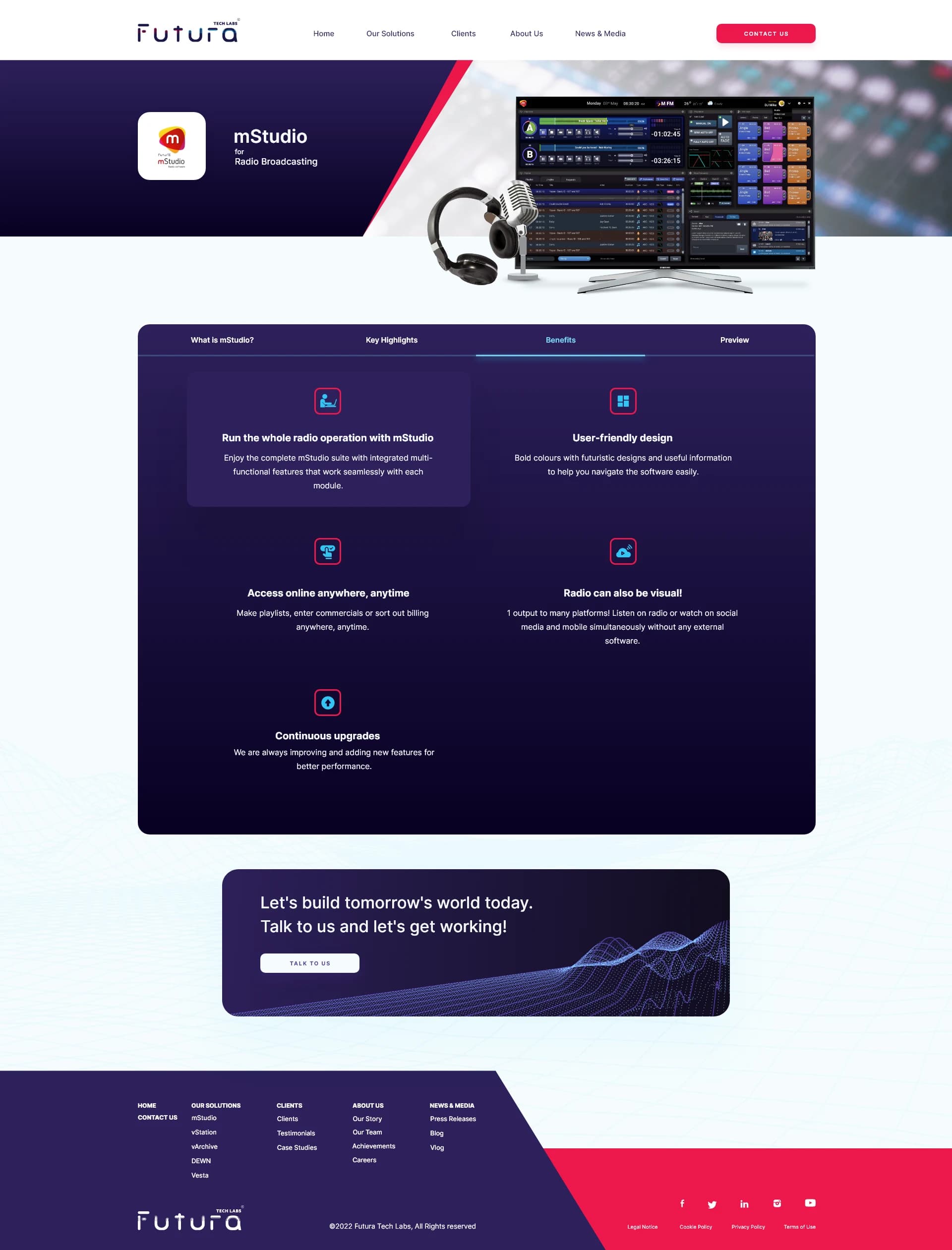 Futura Tech Labs — screen 6