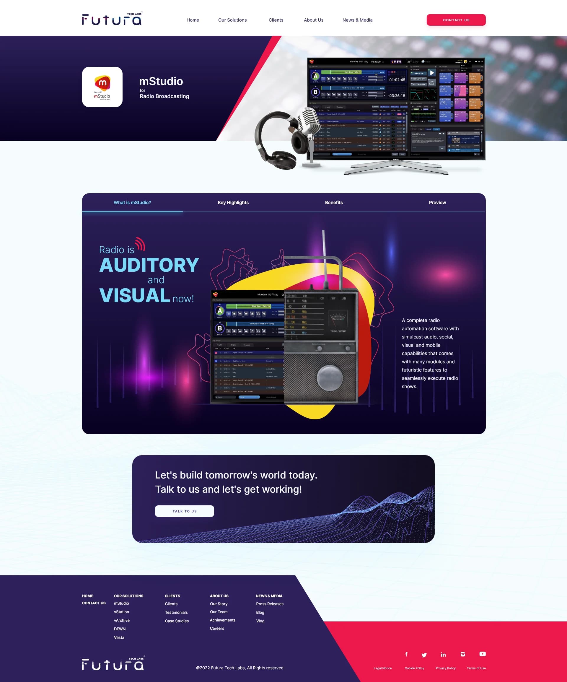 Futura Tech Labs — screen 4