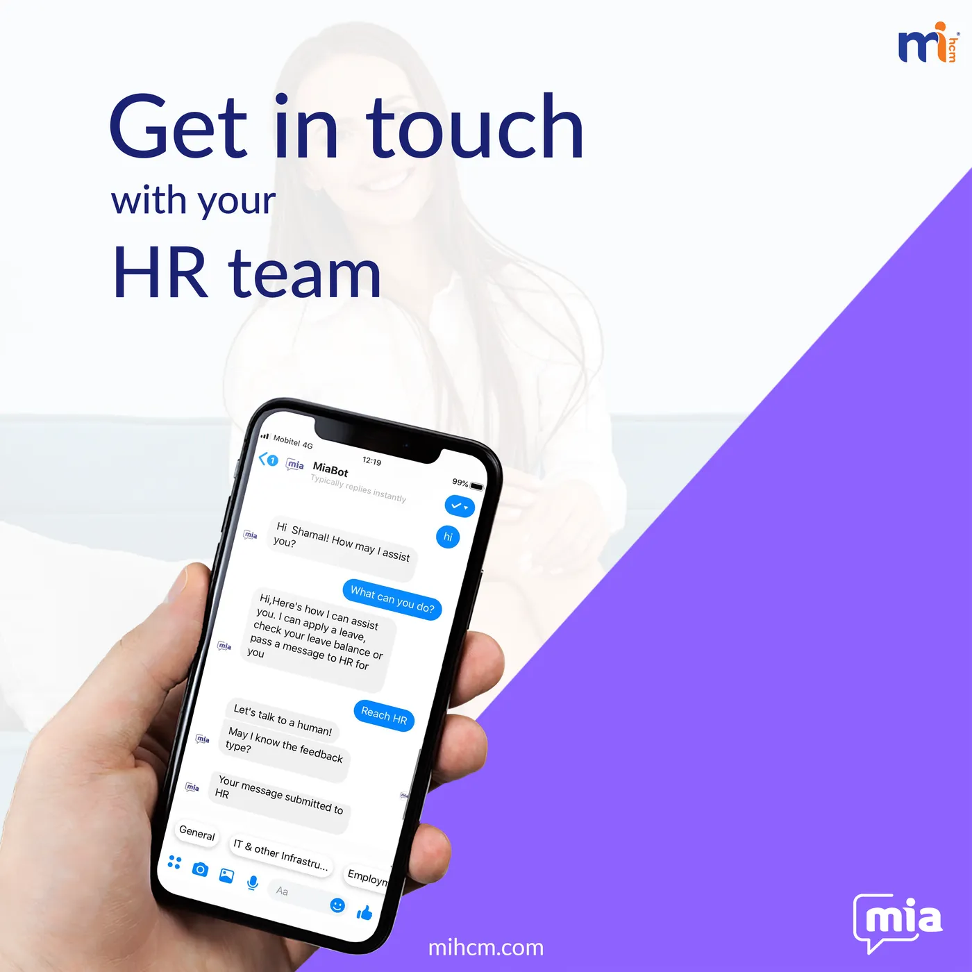 MiHCM social media post, 2018–2020
