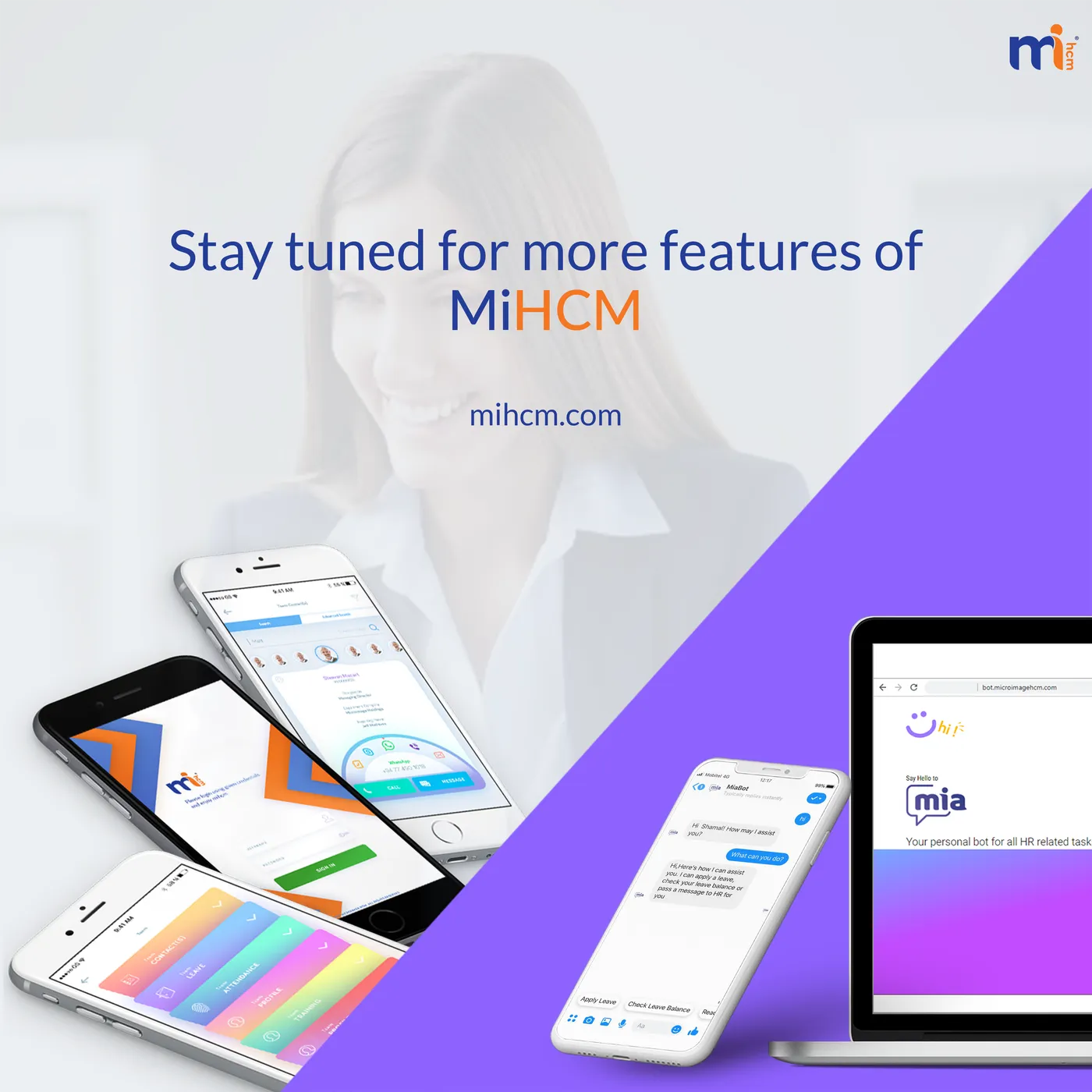 MiHCM social media post, 2018–2020