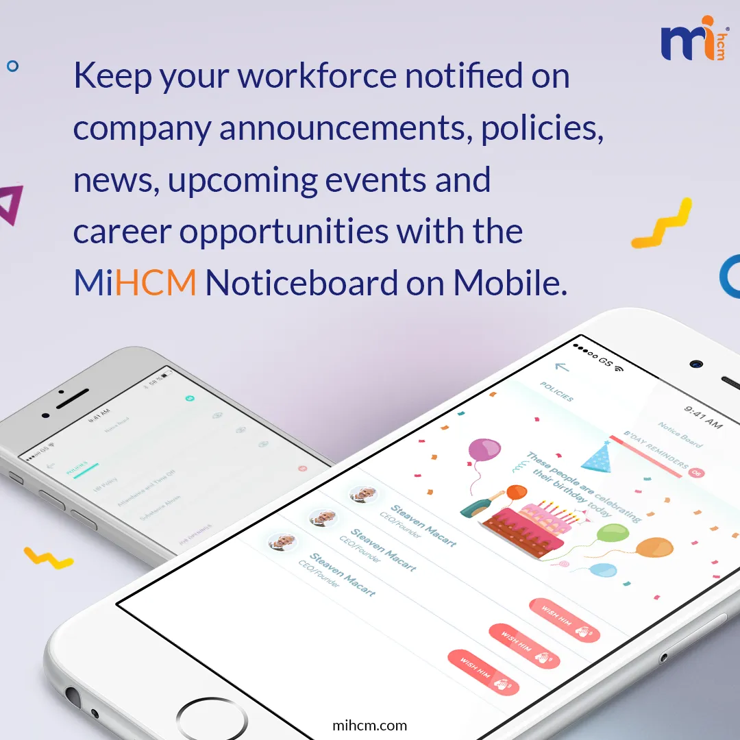 MiHCM social media post, 2018–2020