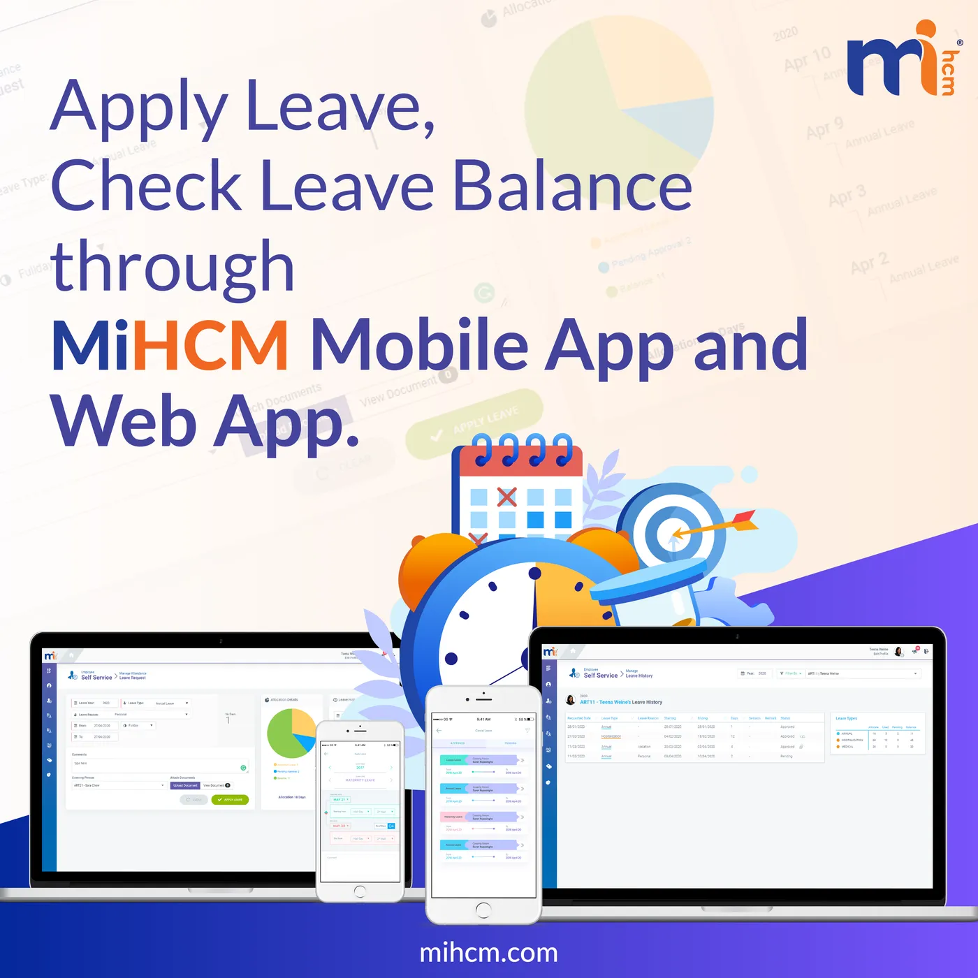 MiHCM social media post, 2018–2020