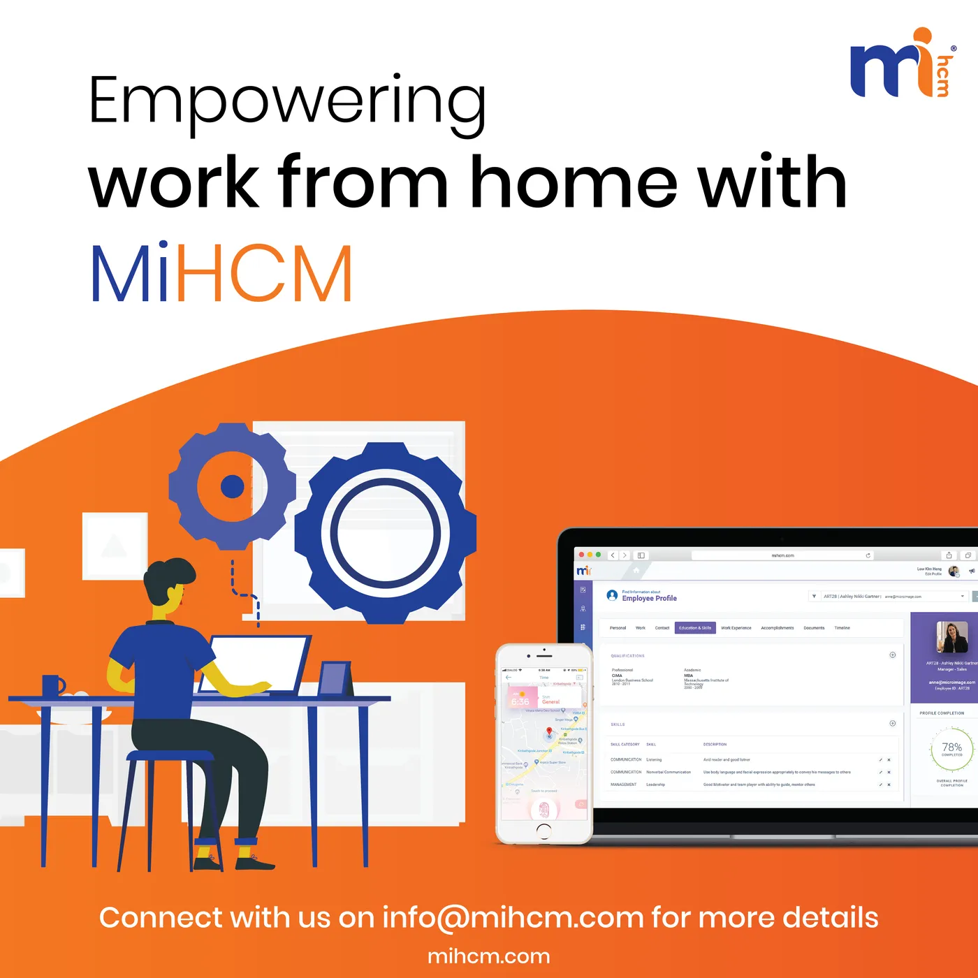 MiHCM social media post, 2018–2020