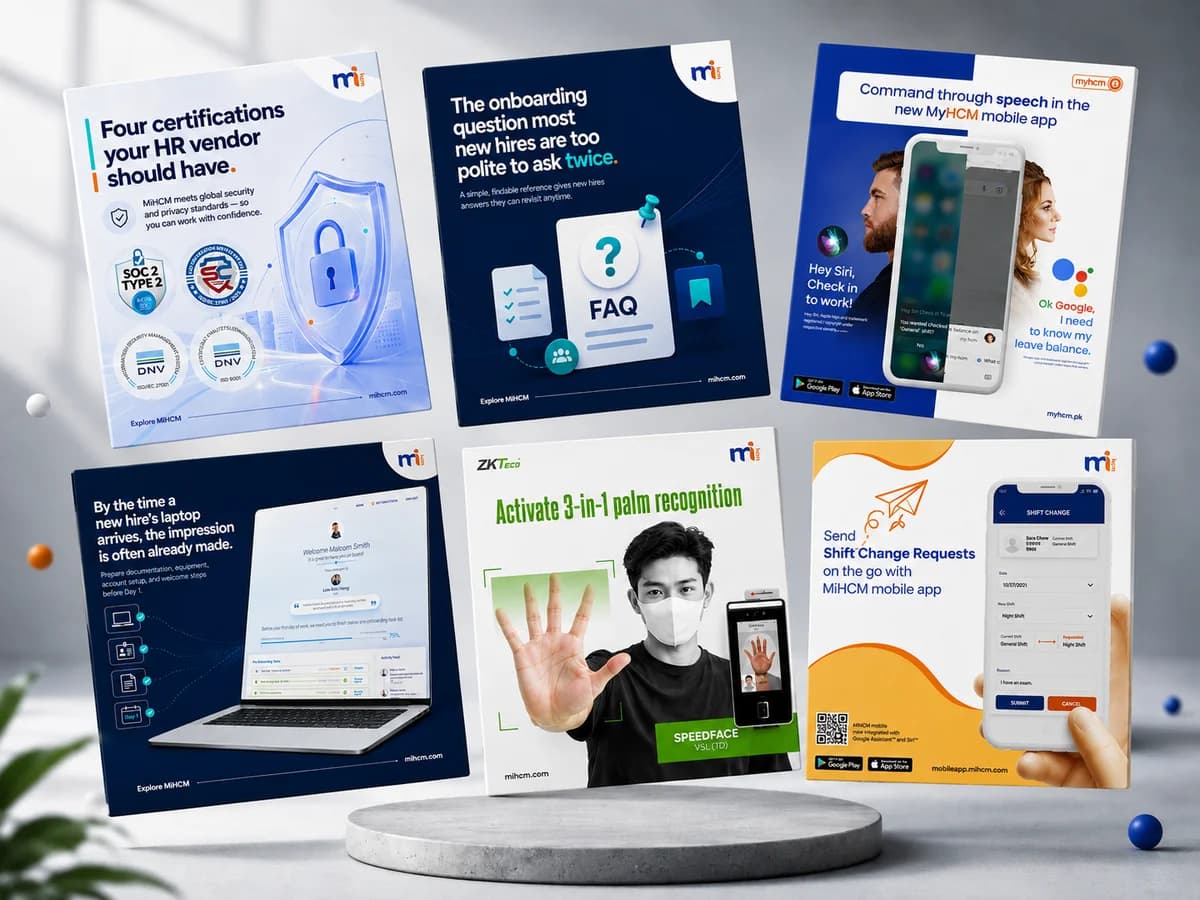 MiHCM Social Media Design