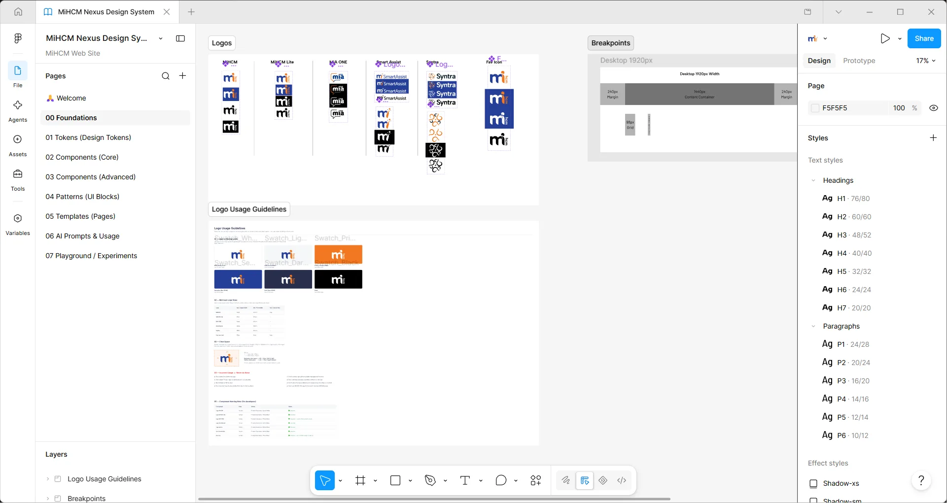 Foundations — Logos & Breakpoints