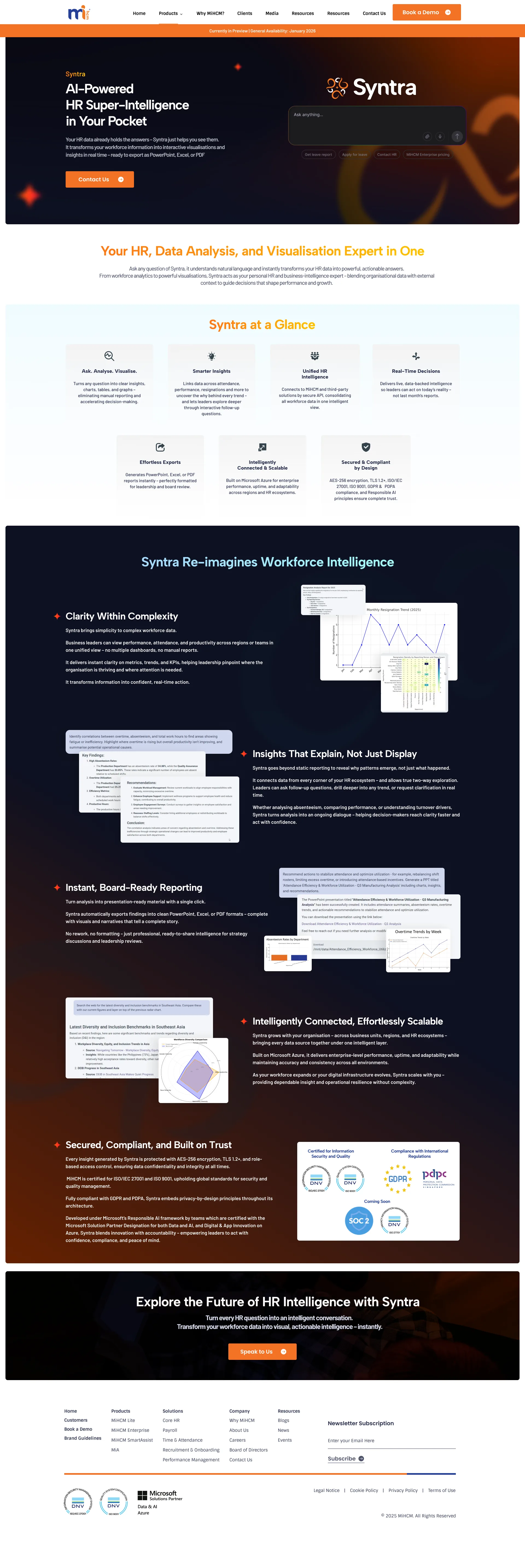 Syntra — AI-Powered HR Intelligence