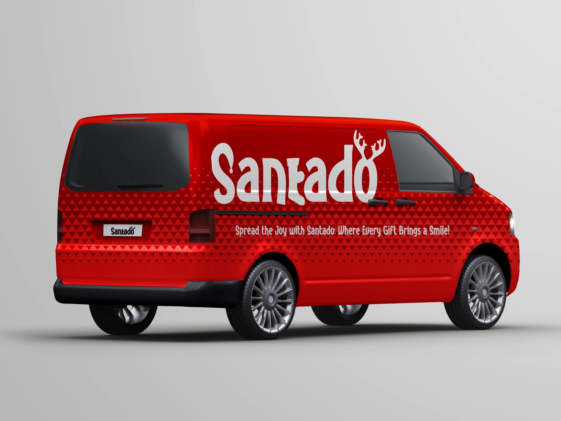 Santado branded delivery van