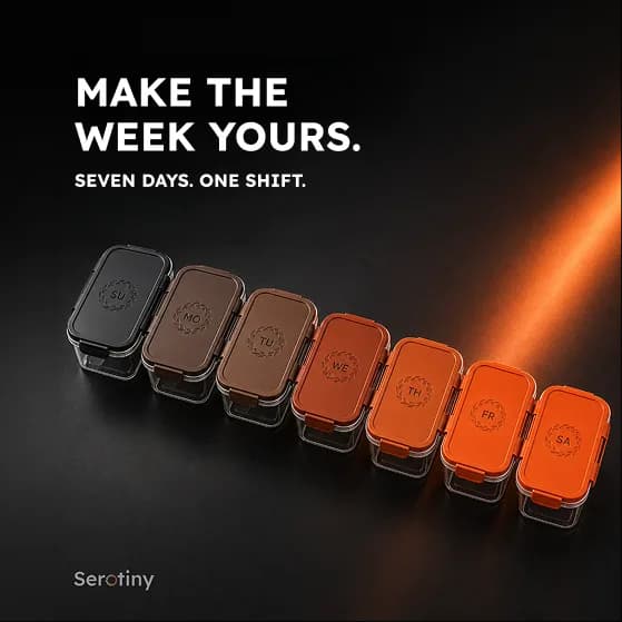 Serotiny Instagram post concept