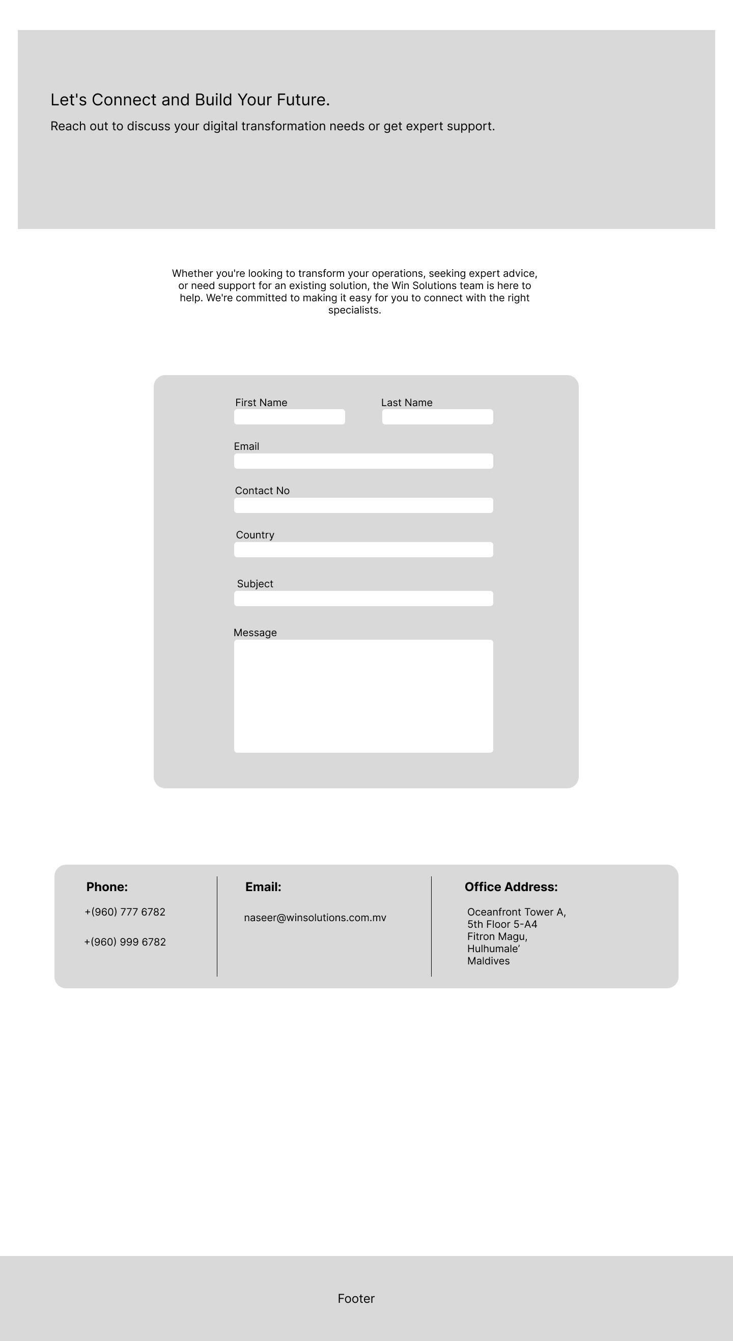 Contact