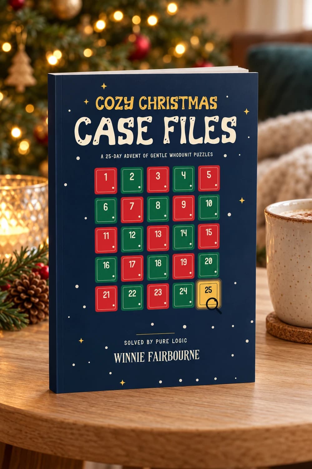 Cozy Christmas Case Files: A 25-Day Advent of Gentle Whodunit Puzzles
