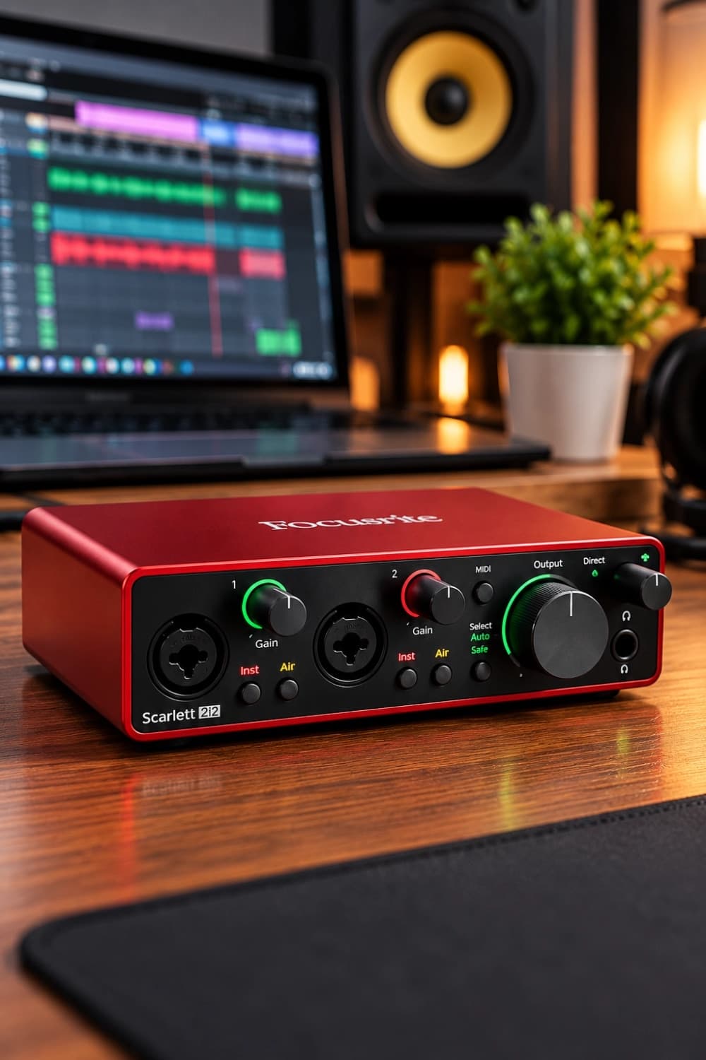 Precision Interface & High-Headroom Output