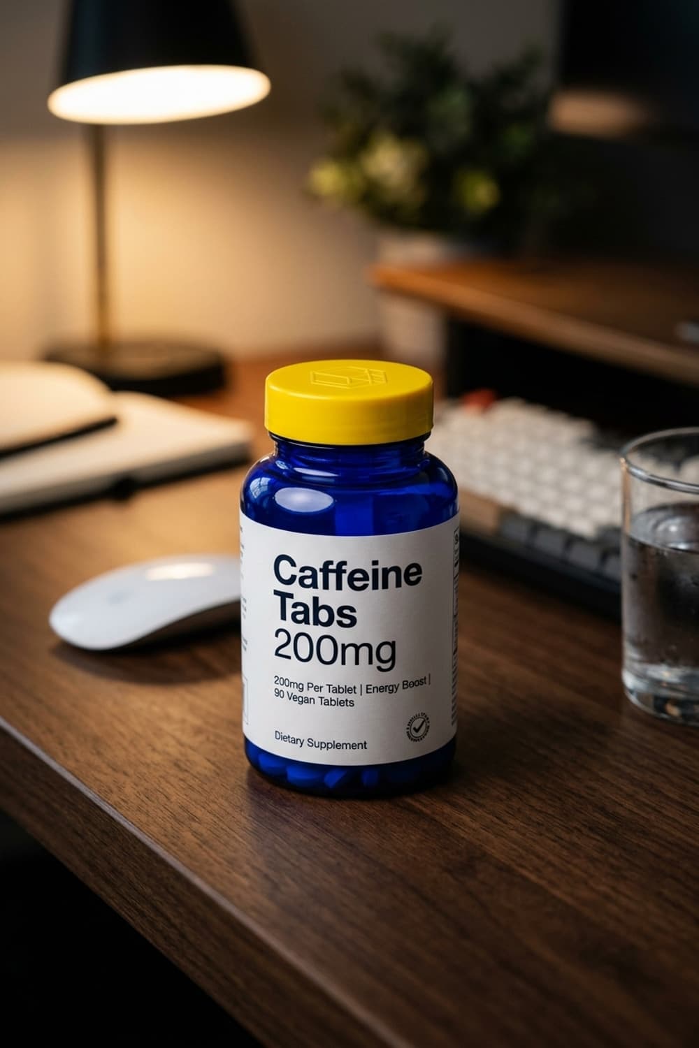 Yamamoto Nutrition Caffeine TABS 200mg (100 Tablets) - Photo 1
