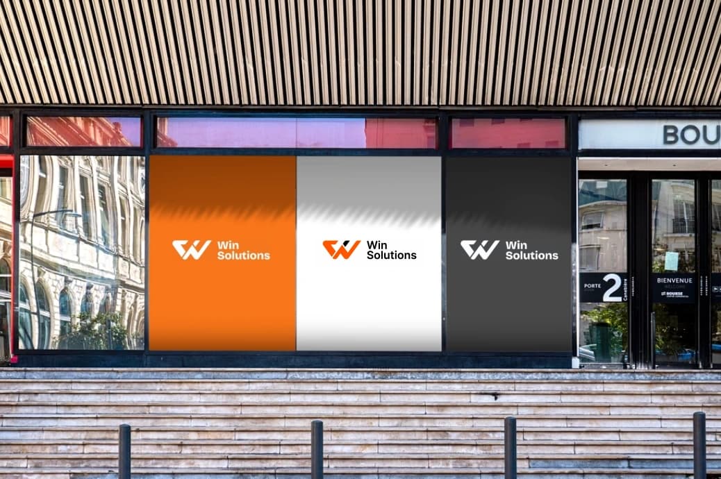 Win Solutions logo — outdoor