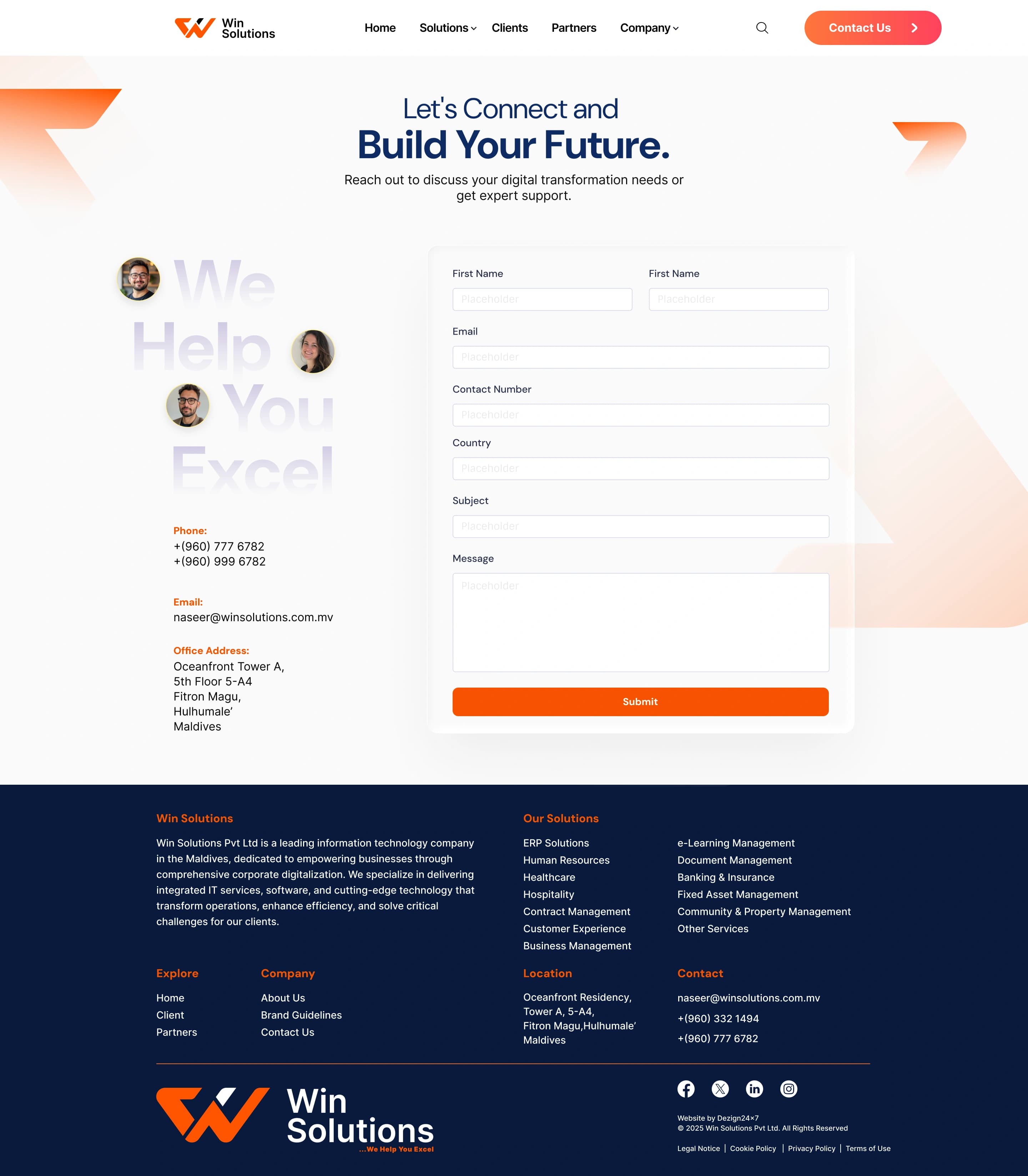 Redesigned Contact