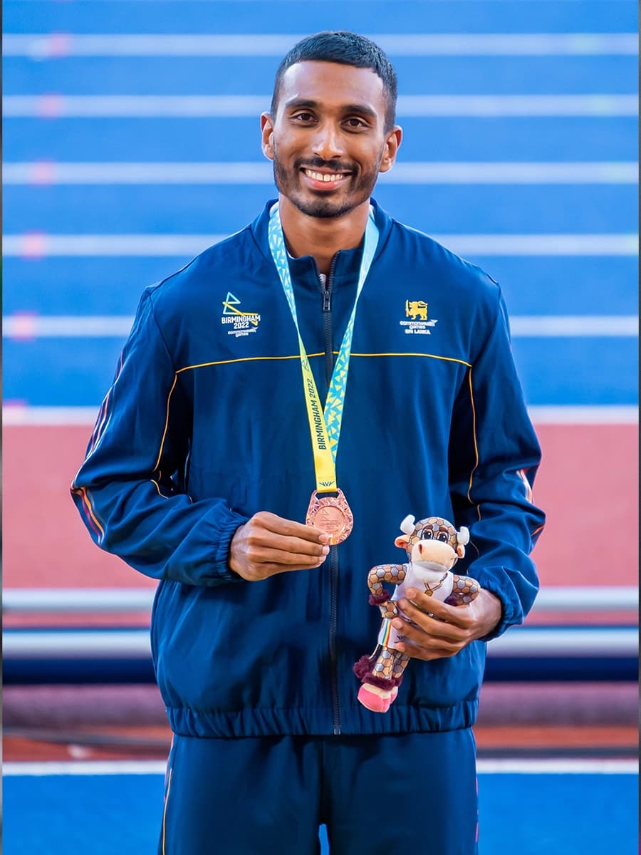 Yupun Abeykoon — professional sprinter